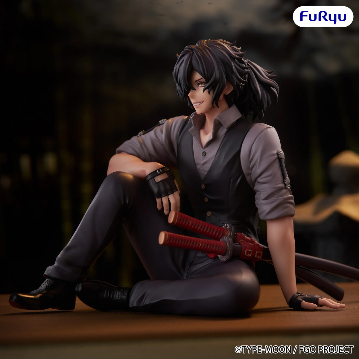 FATE/GRAND ORDER - Assassin Izou Okada - Statue Noodle Stopper 9cm