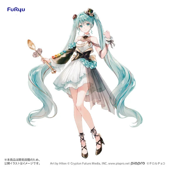 HATSUNE MIKU X TIROL CHOCO - Coffee Nougat - Statue Collaboration 19cm