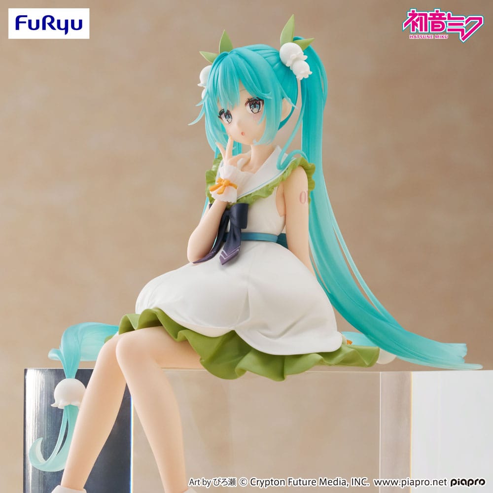 HATSUNE MIKU - Hatsune Miku Flower Fairy- Statue Noodle Stopper 14cm