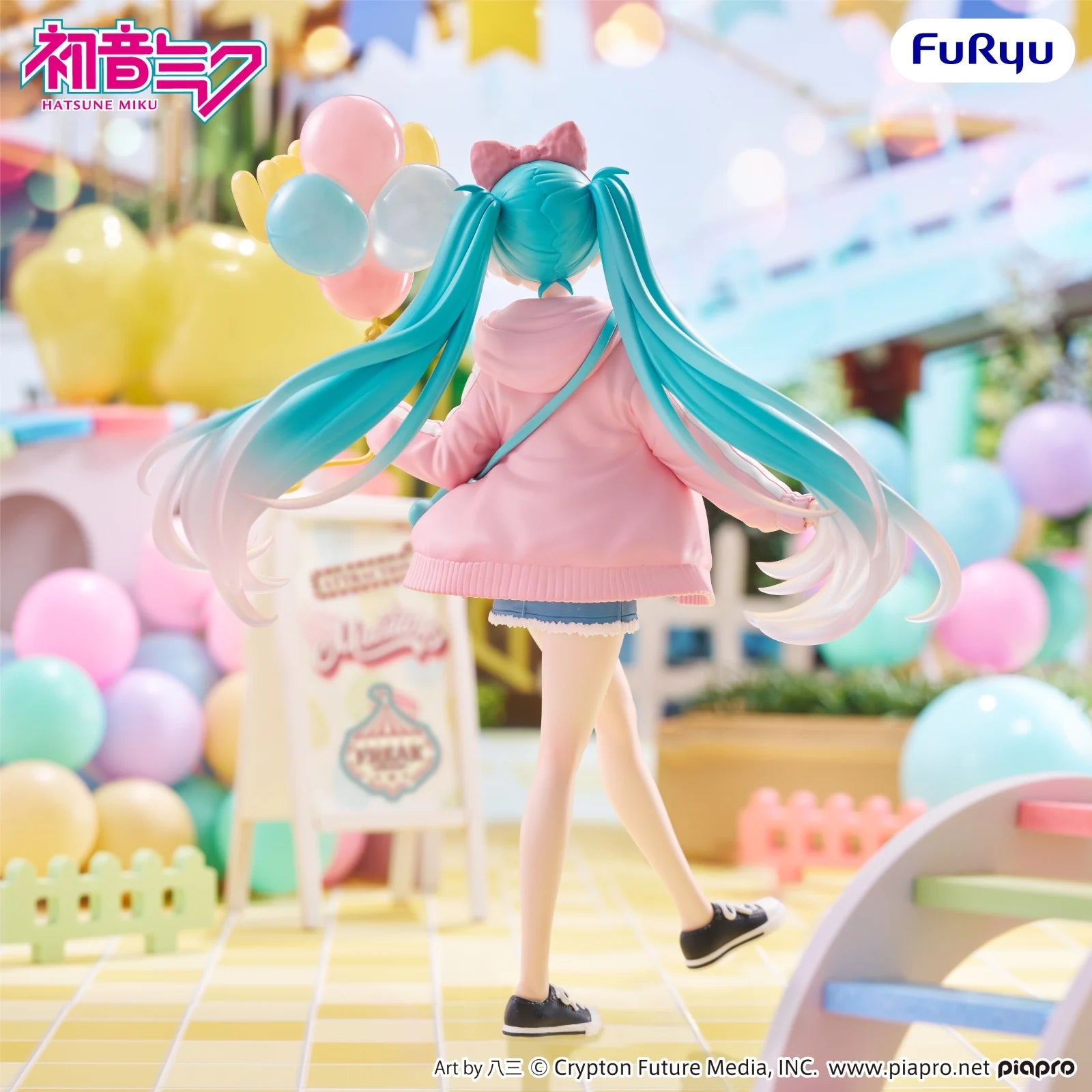 HATSUNE MIKU - Theme Park Date - Statue Muchute 19cm