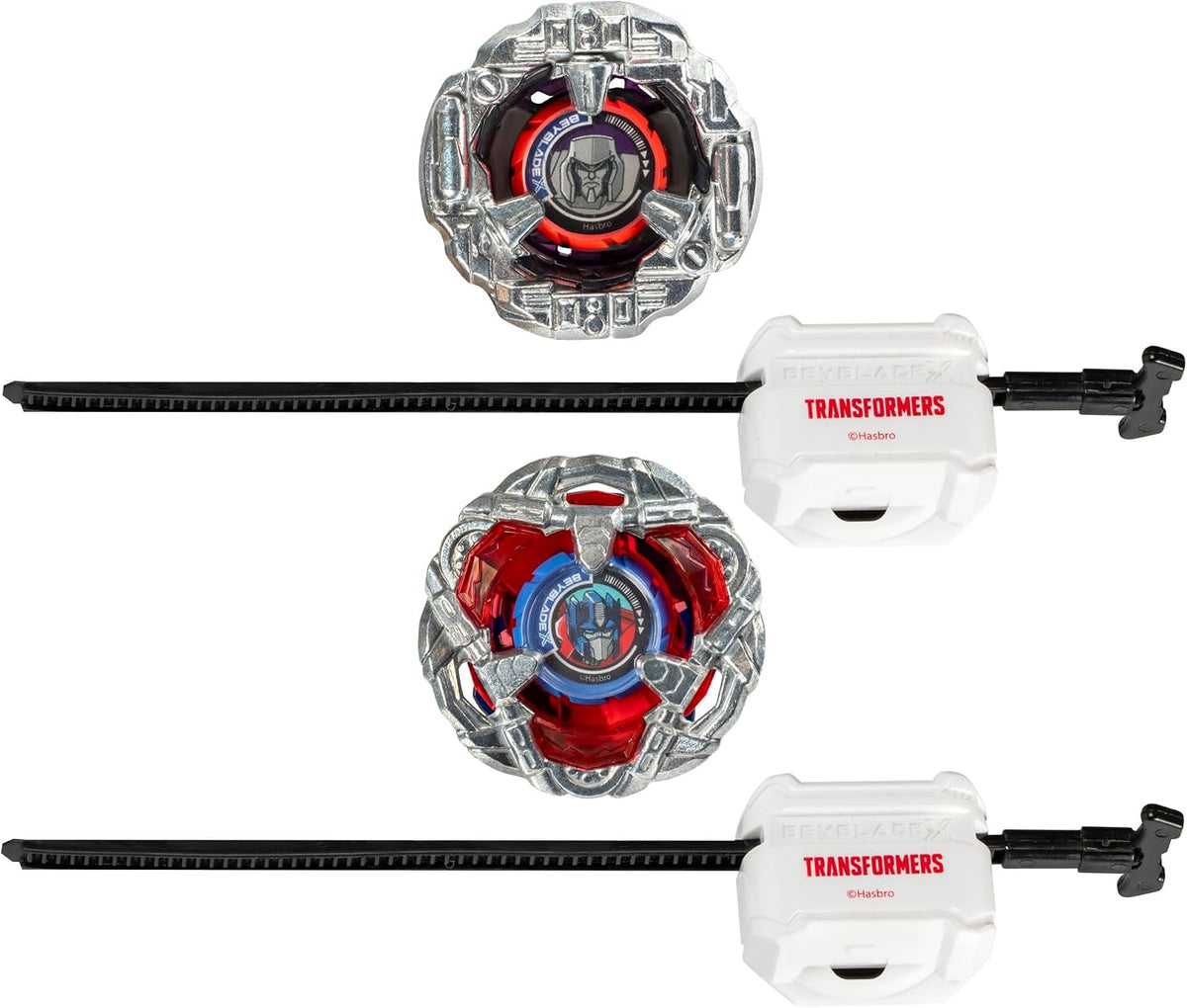 BEYBLADE X - Optimus Prime 4-60P & Megatron 4-80B