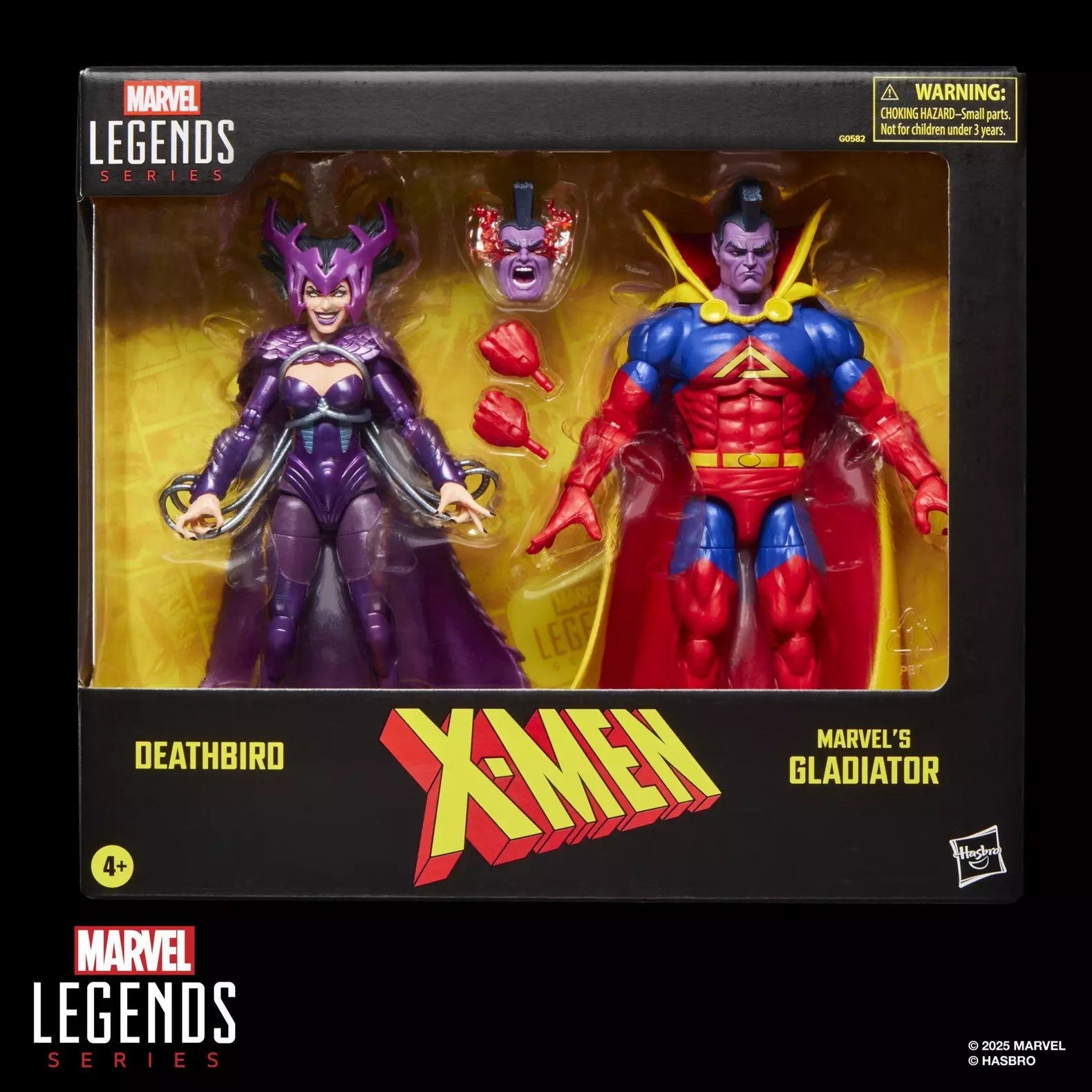 MARVEL - Deathbird & Marvel's Gladiator - Figure Legend Series 15cm