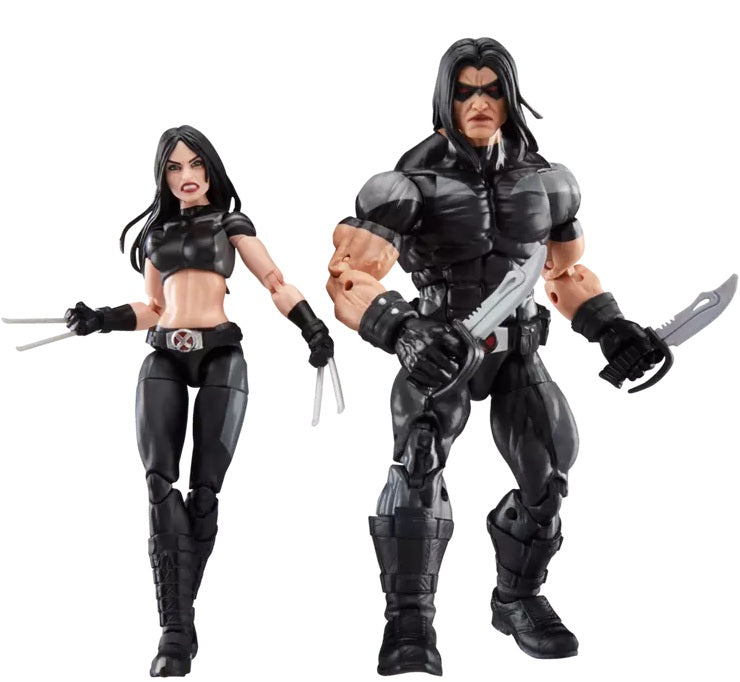 X-MEN - X-23 & Warpath - Figurine Legend Series 15cm