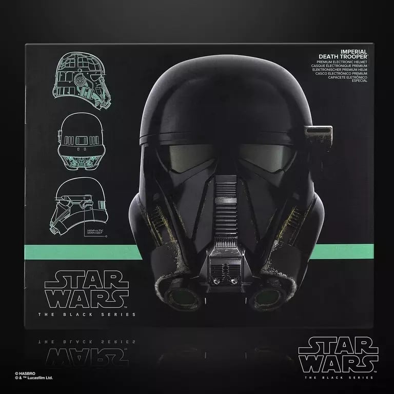 STAR WARS - Electronic Helmet Death Trooper Impérial Black Series