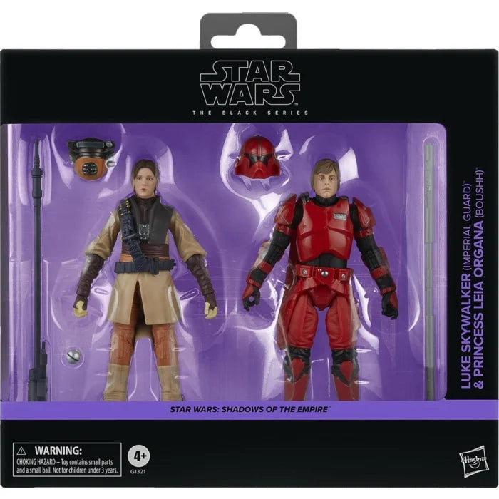 STAR WARS SHADOWS OF THE EMPIRE - Luke & Leia - Fig. Black Series 15cm