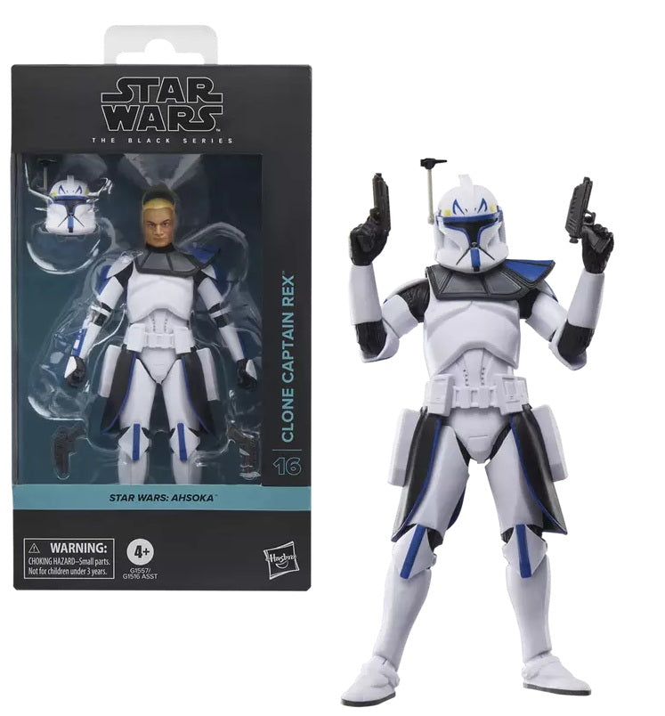 STAR WARS AHSOKA - Capitaine Rex - Figurine Black Series 15cm