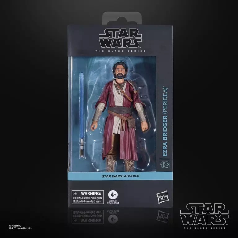 STAR WARS AHSOKA - Ezra Bridger (Peridea) - Figure Black Series 15cm