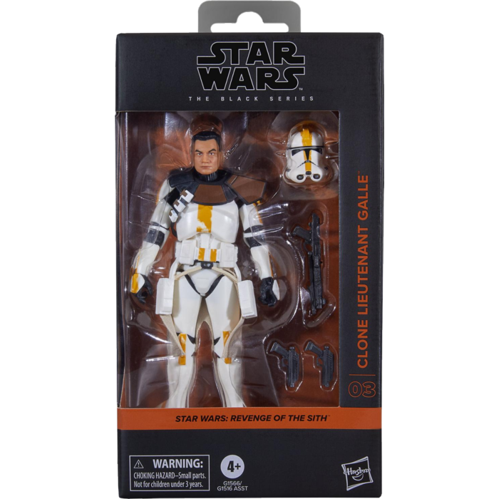 STAR WARS 3 - Clone Lieutenant Galle - Figure Black Series 15cm