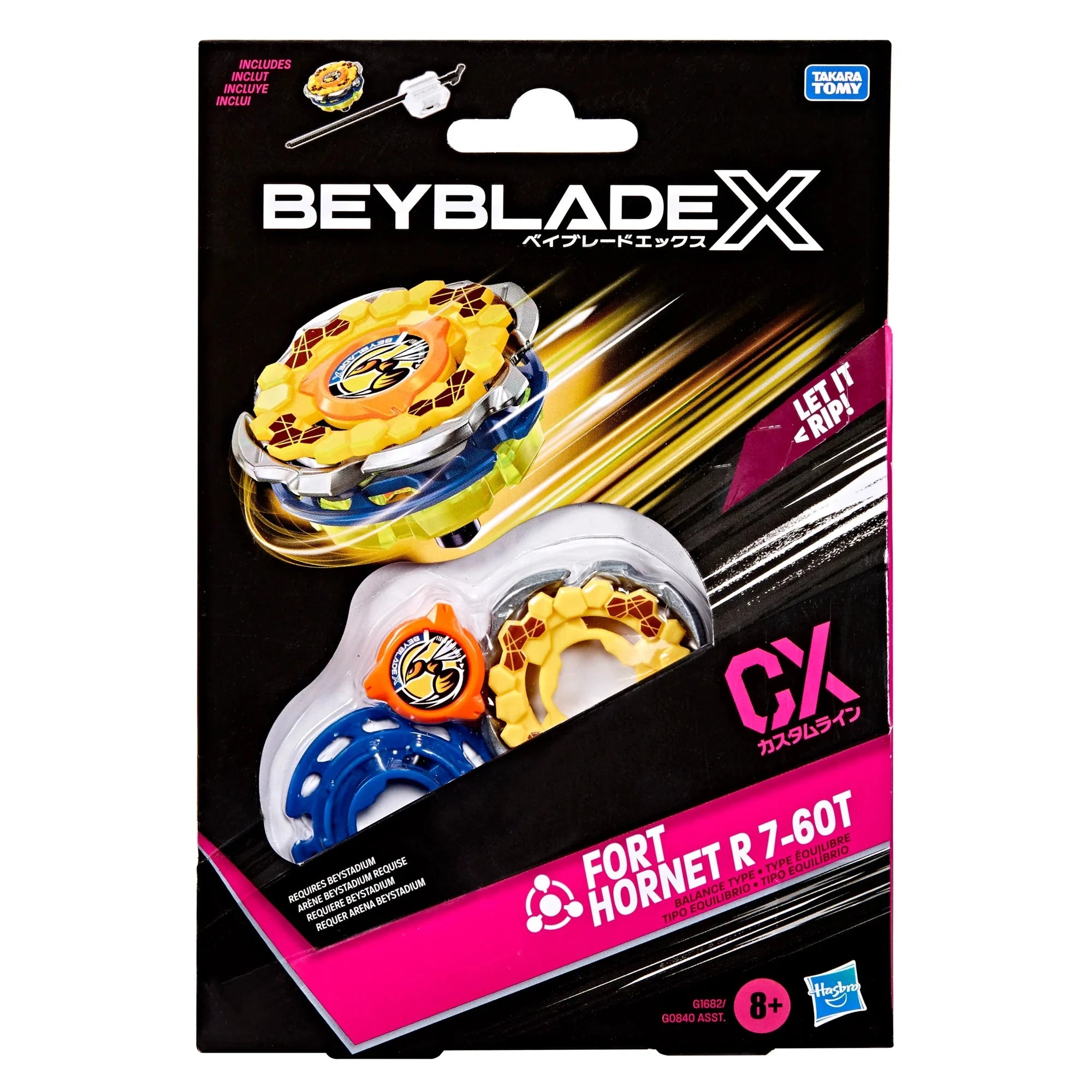 BEYBLADE X - Fort Hornet R 7-60T CX Starter Pack