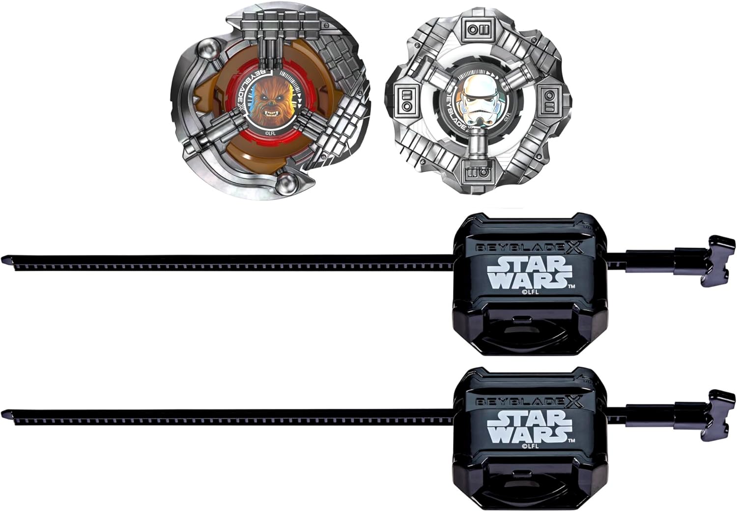 BEYBLADE X - Chewbacca 4-80LF & Stormtrooper 5-70B