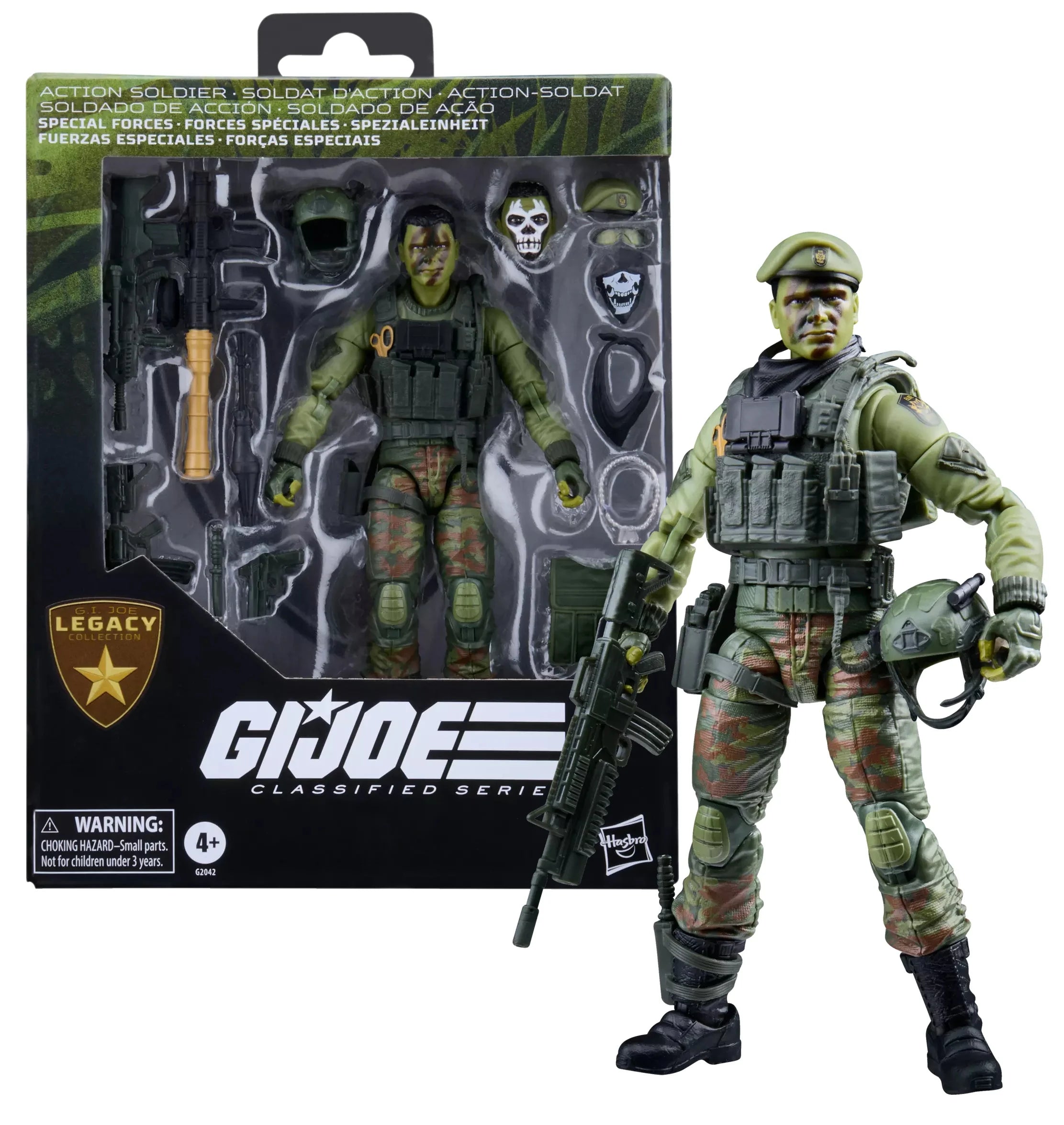 G.I. JOE - Special Forces - Fig. Classified Series Legacy Collec. 15cm