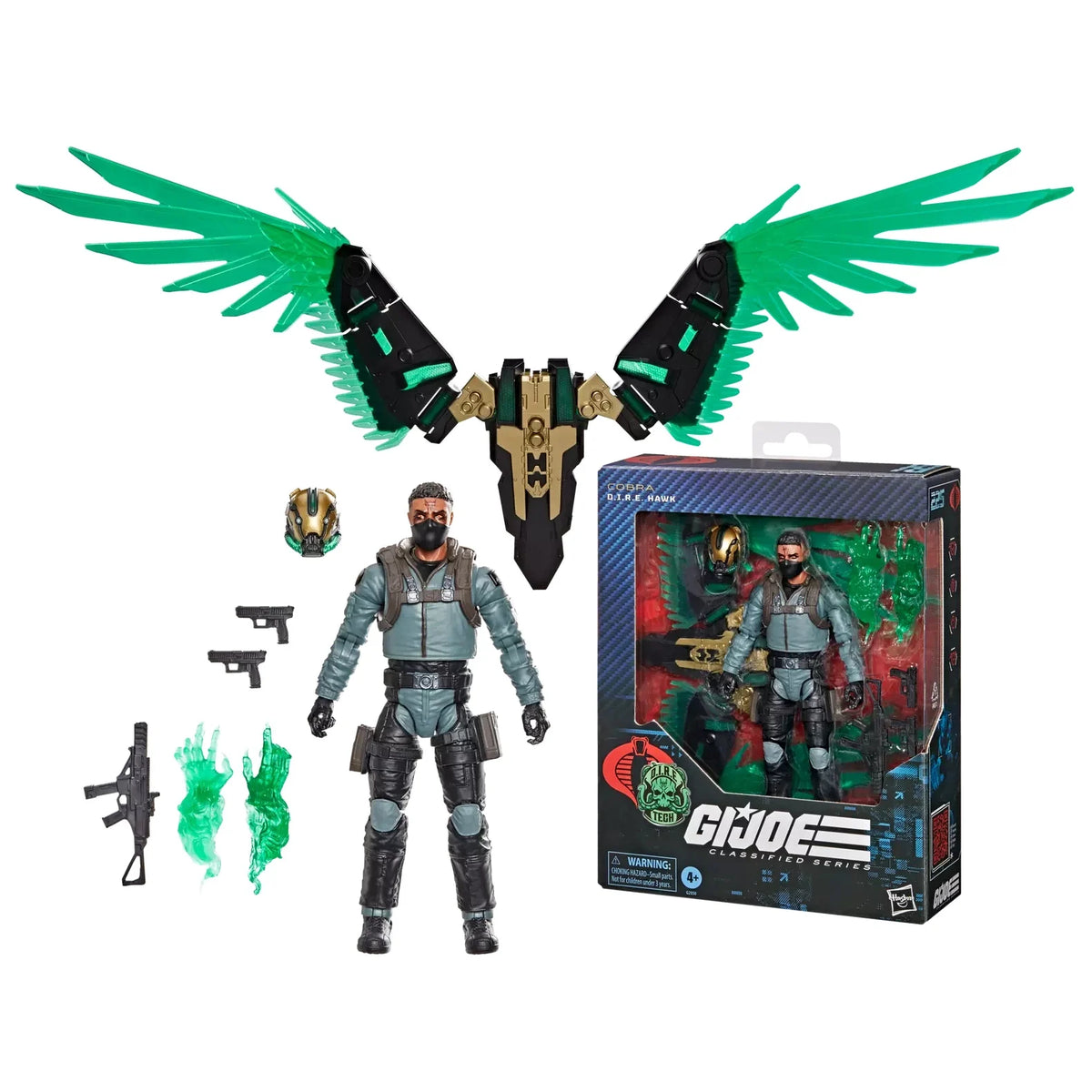 G.I. JOE - D.I.R.E. Hawk - Figure Classified Series Legacy 15cm