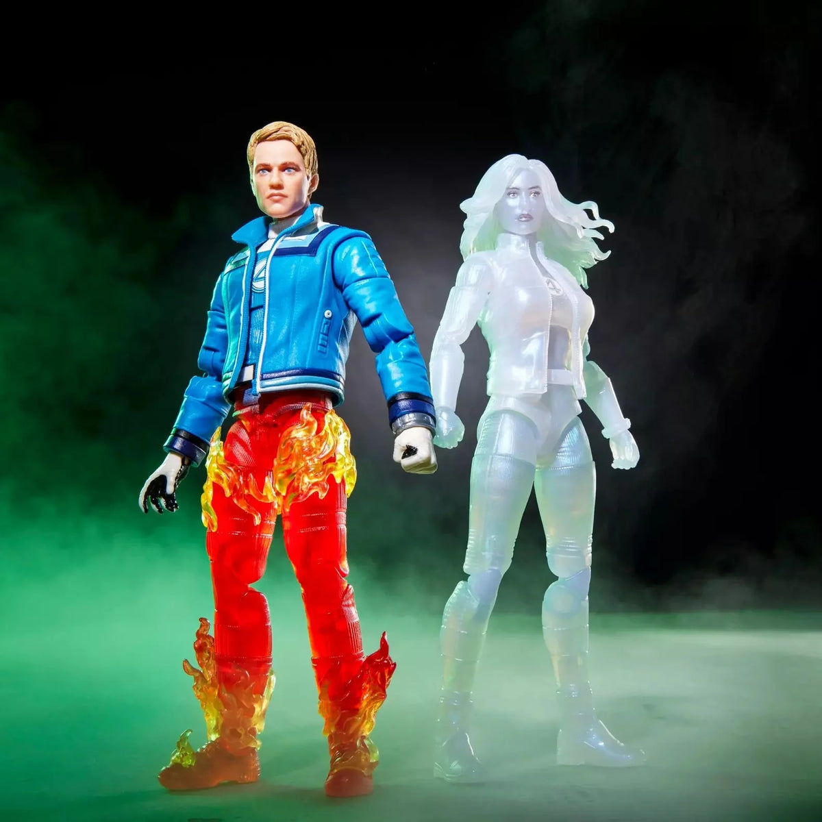 MARVEL - Invinsible Woman & Human Torch - Figure Legends Series 15cm