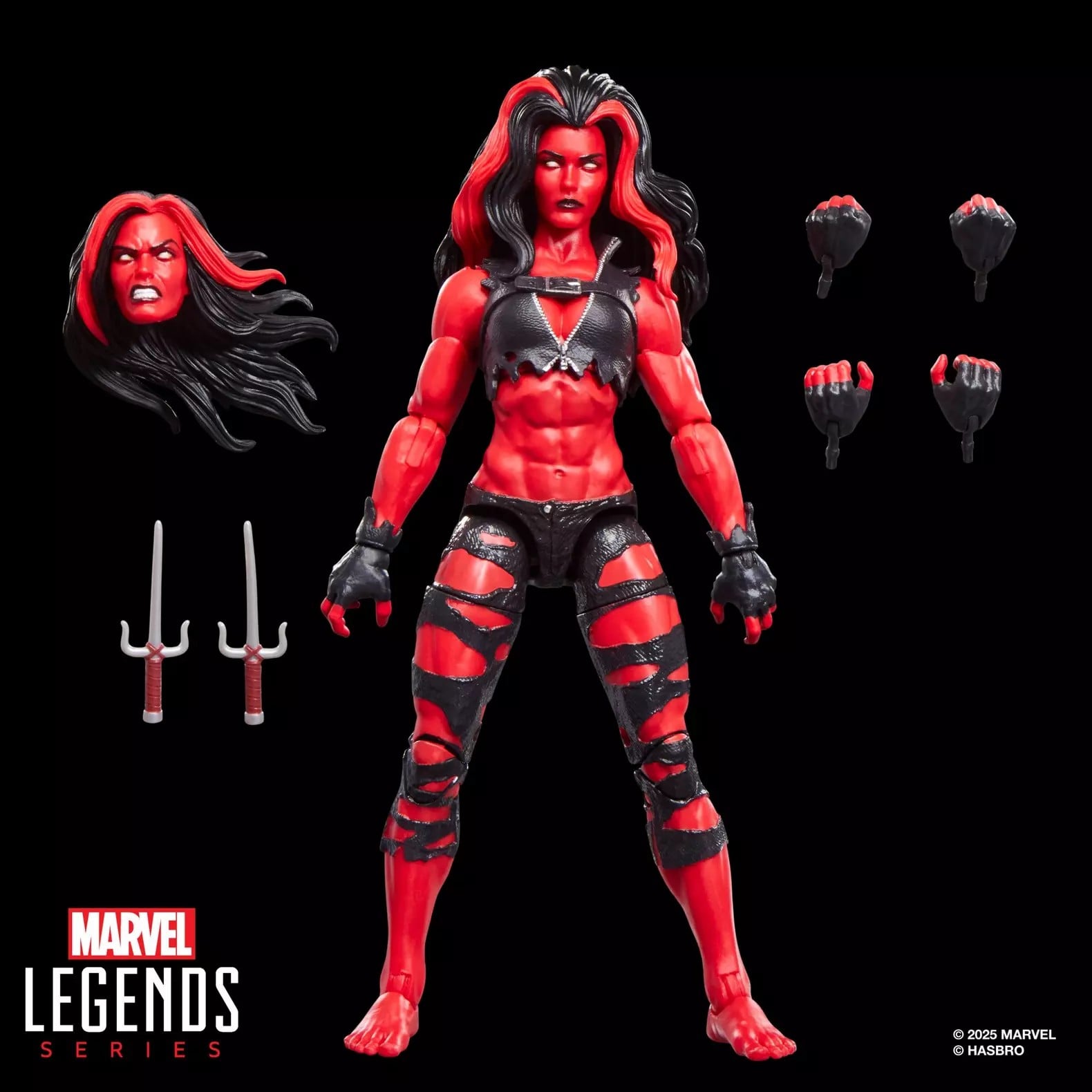 MARVEL - Red She-Hulk - Figure Legends Series 15cm