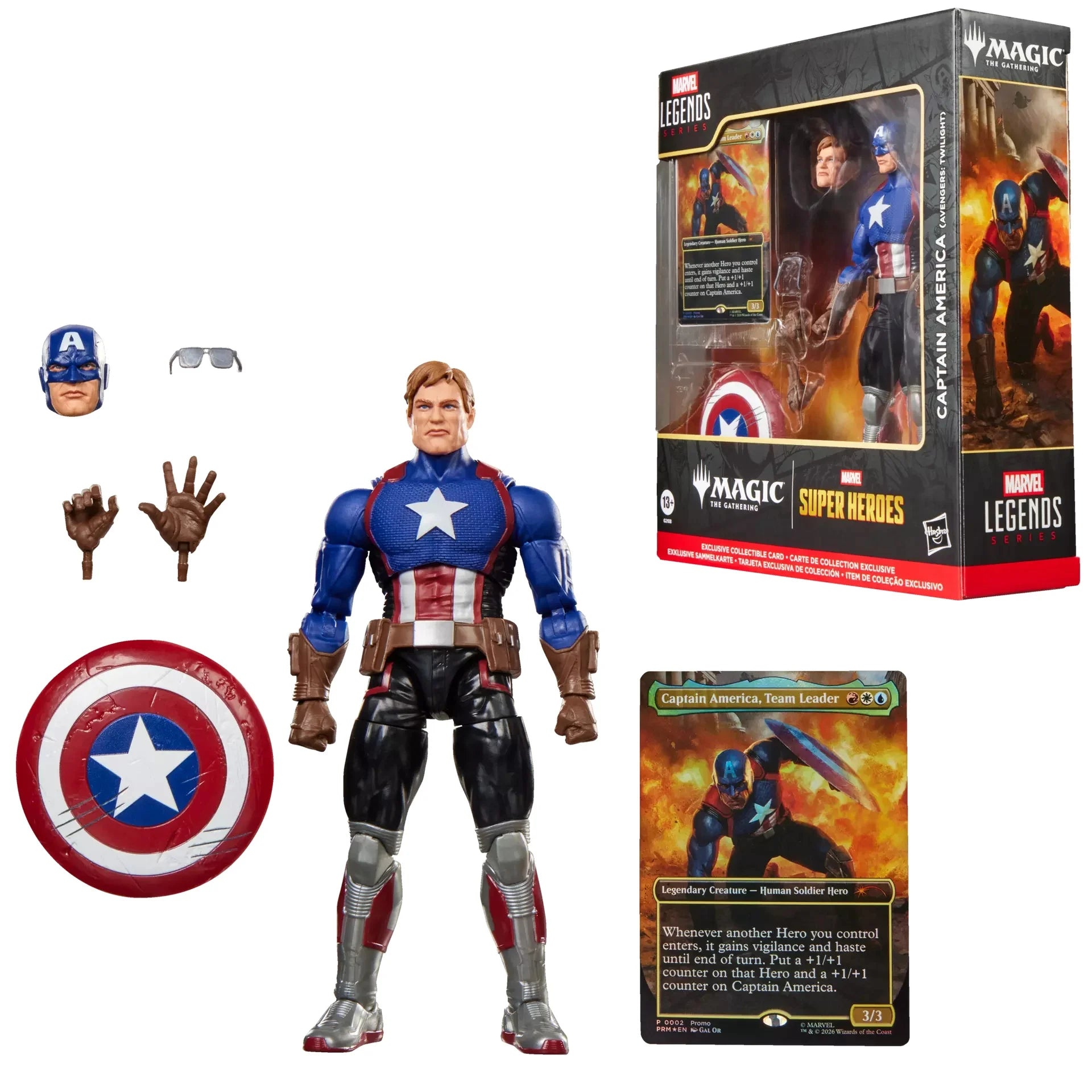 MARVEL SUPER HEROES MTG - Captain America - Figure Legend Series 15cm
