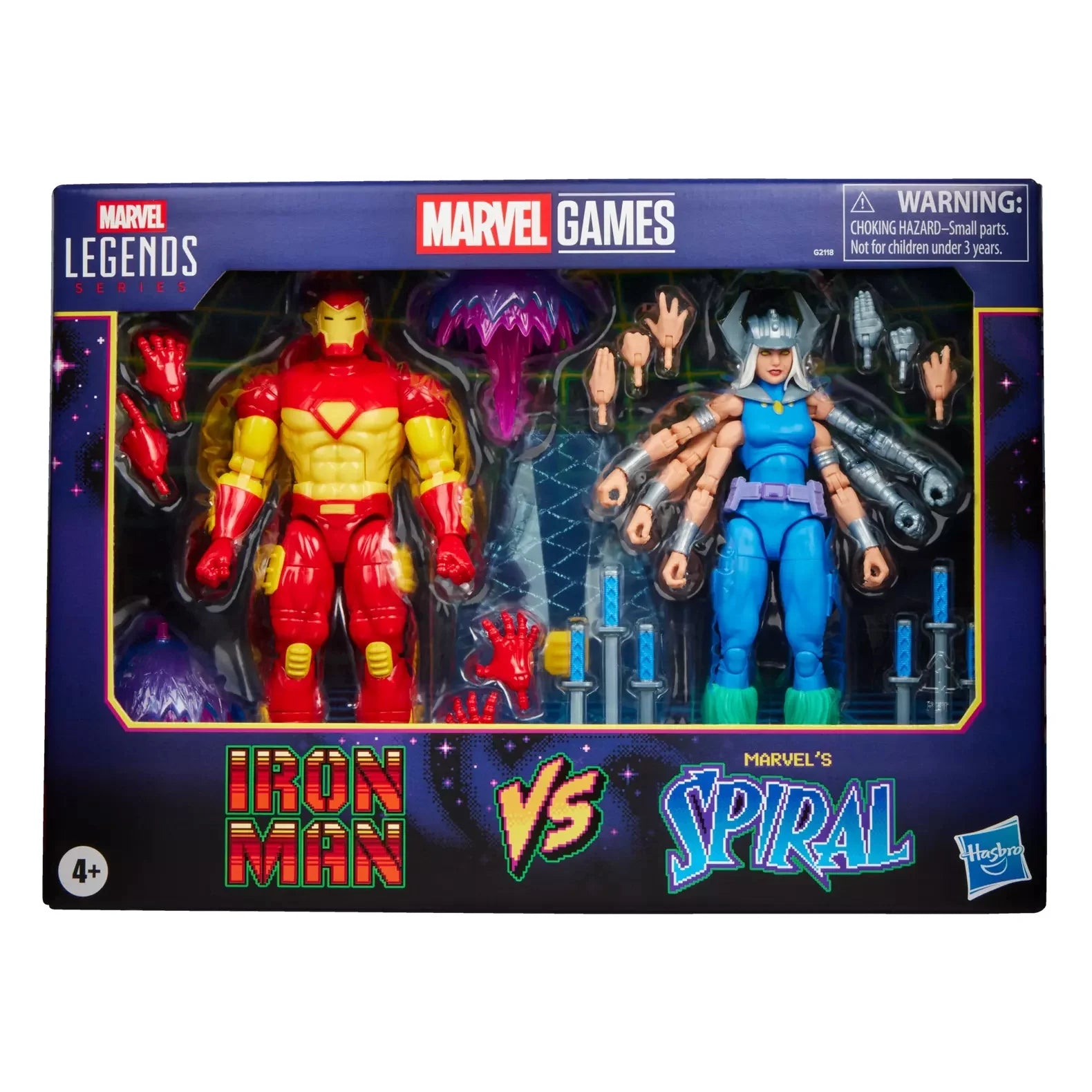 MARVEL - Iron Man vs Marvel's Spiral - Figures Legends Series 15cm