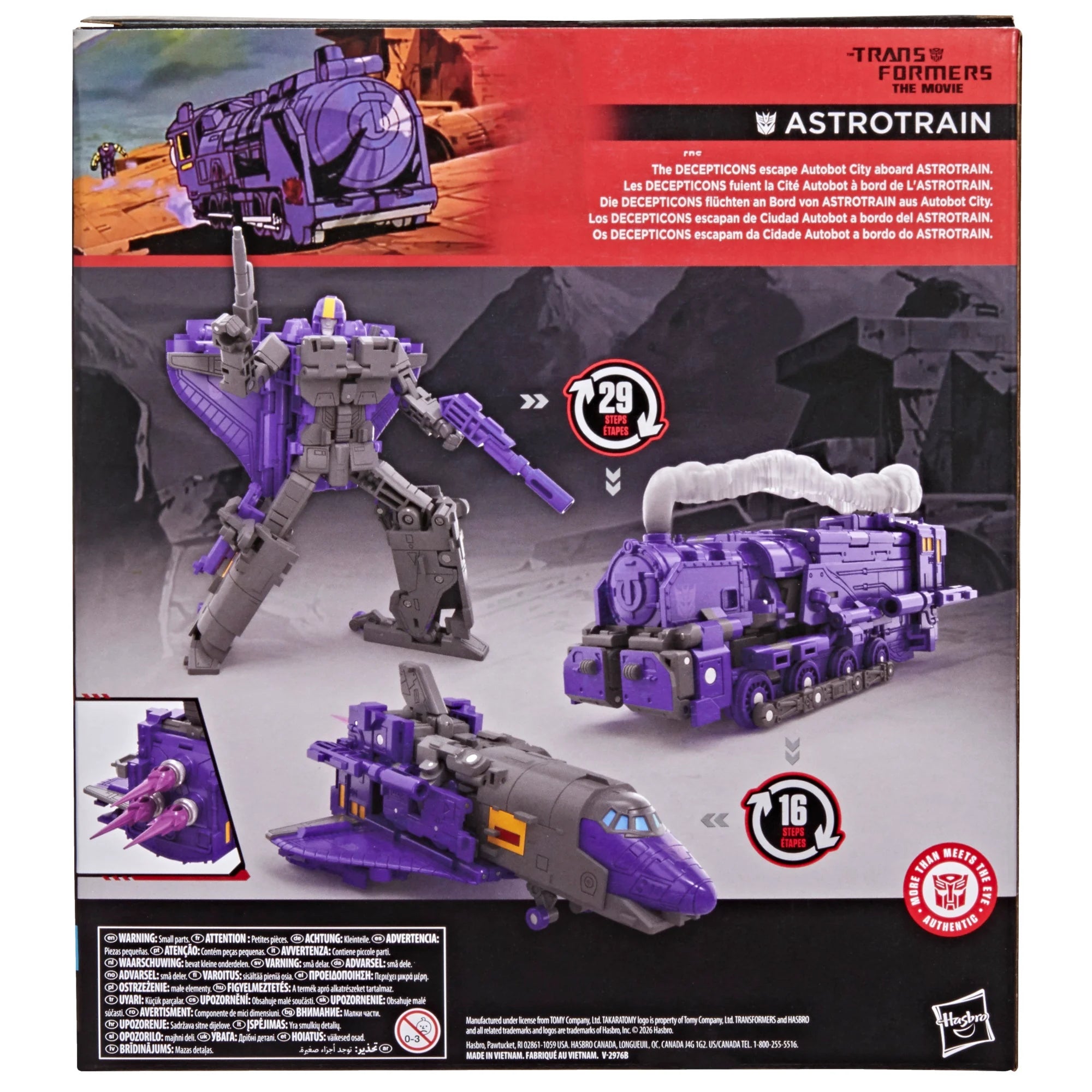 TRANSFORMERS - Astrotrain - Figure Studio Series 17cm