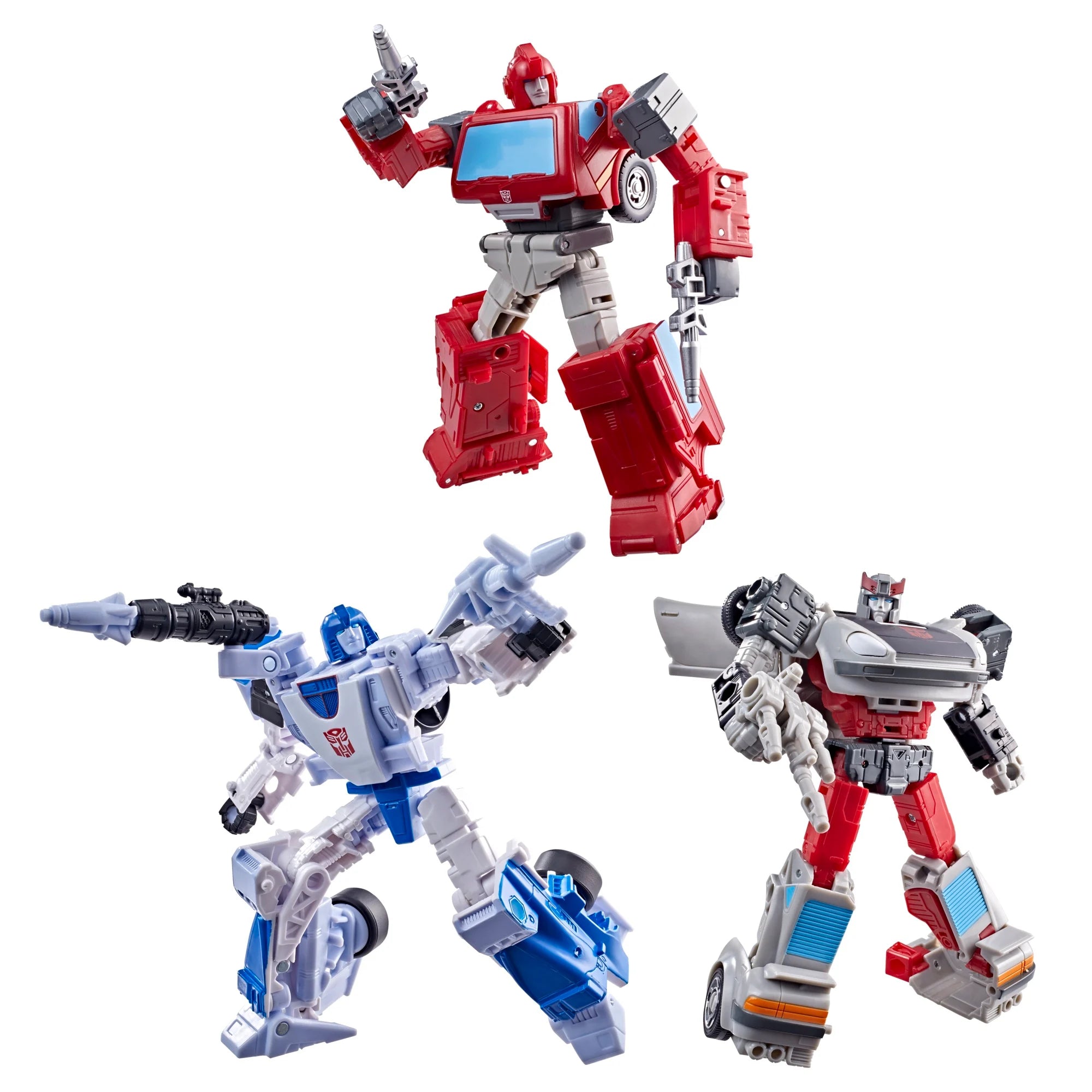 TRANSFORMERS - Mirage, Ironhide & Bluestreeak - Multipack 3 Fig. 15cm