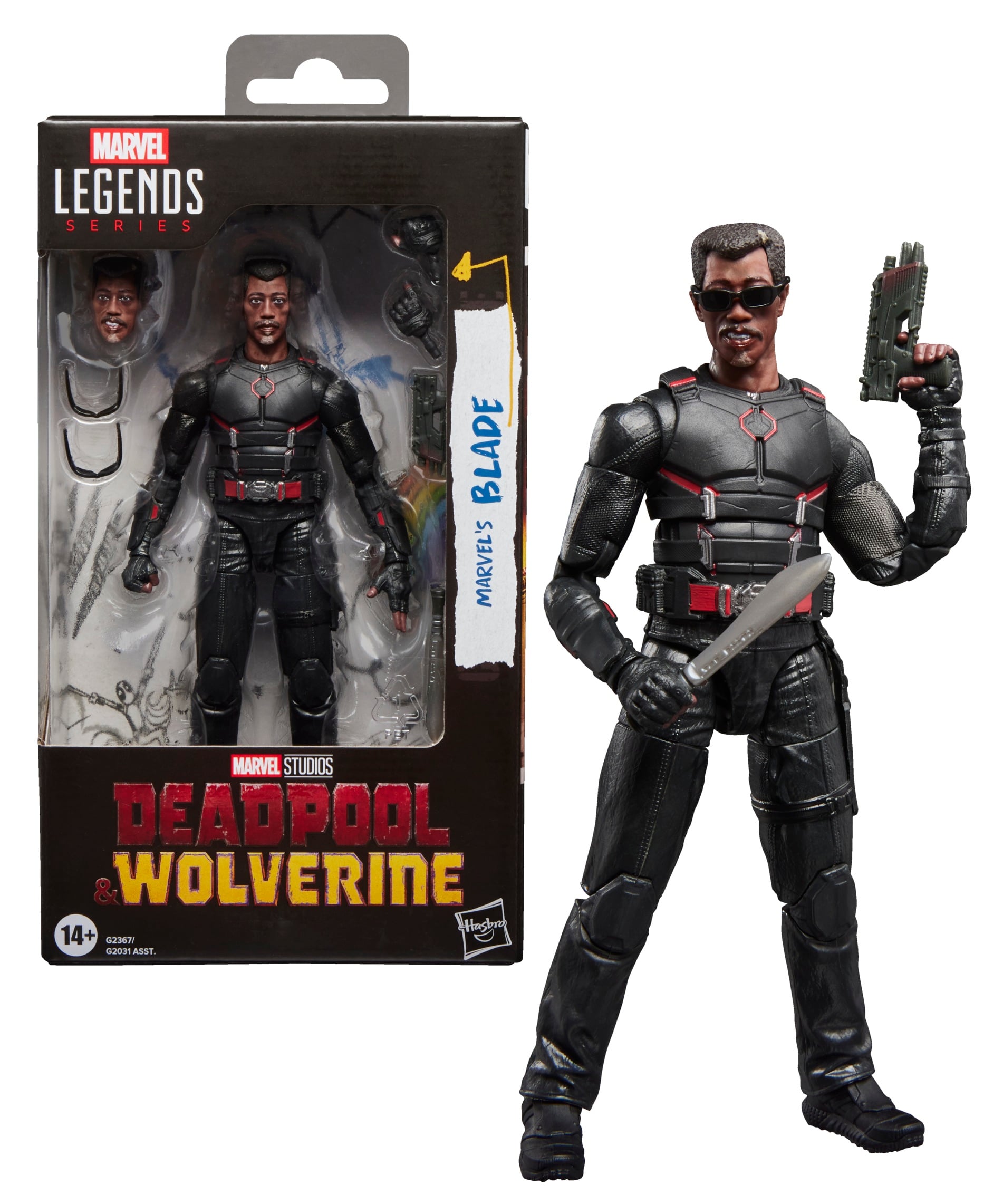 DEADPOOL & WOLVERINE - Marvel's Blade - Figure Legends Series 15cm