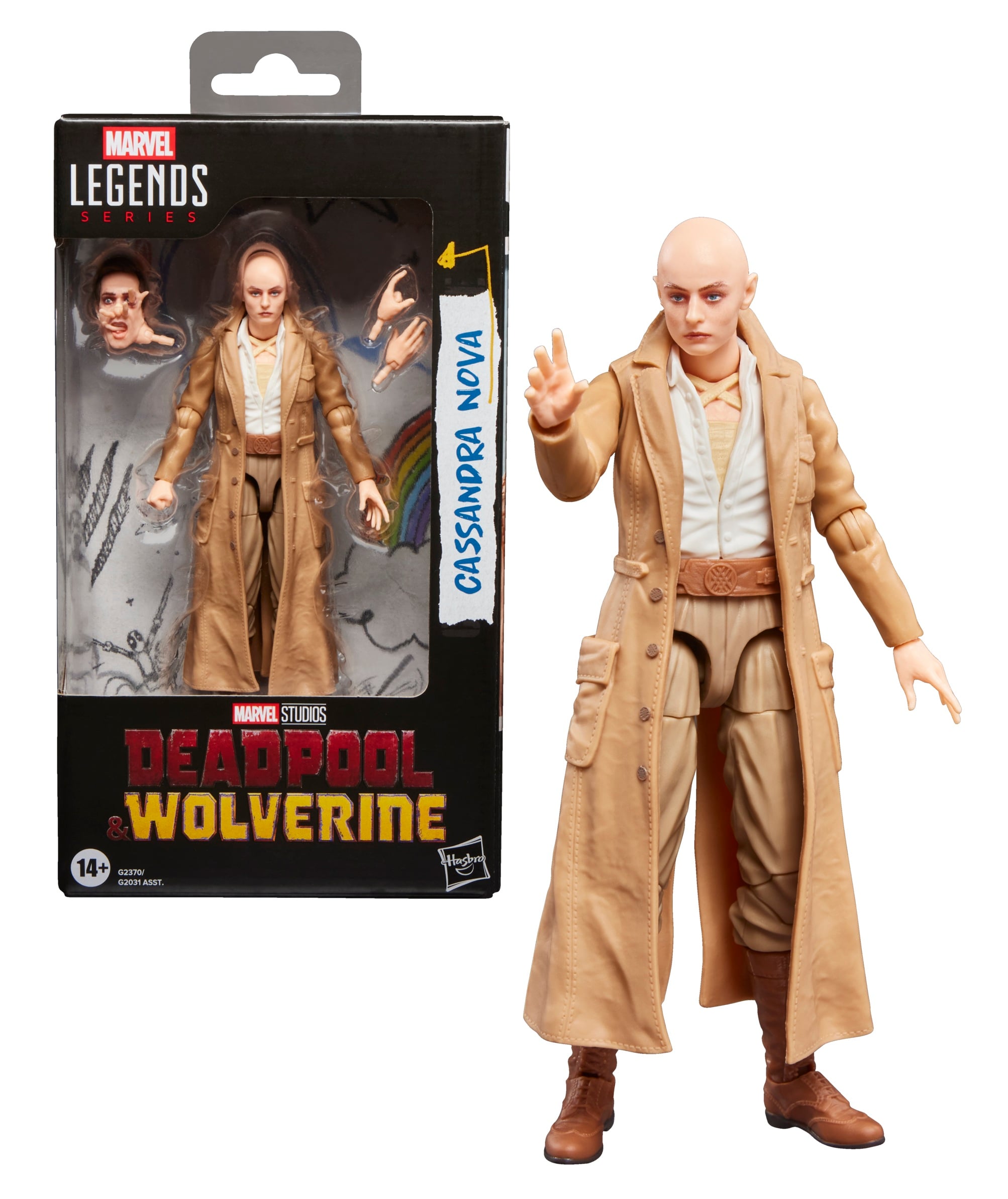 DEADPOOL & WOLVERINE - Cassandra Nova - Figure Legends Series 15cm