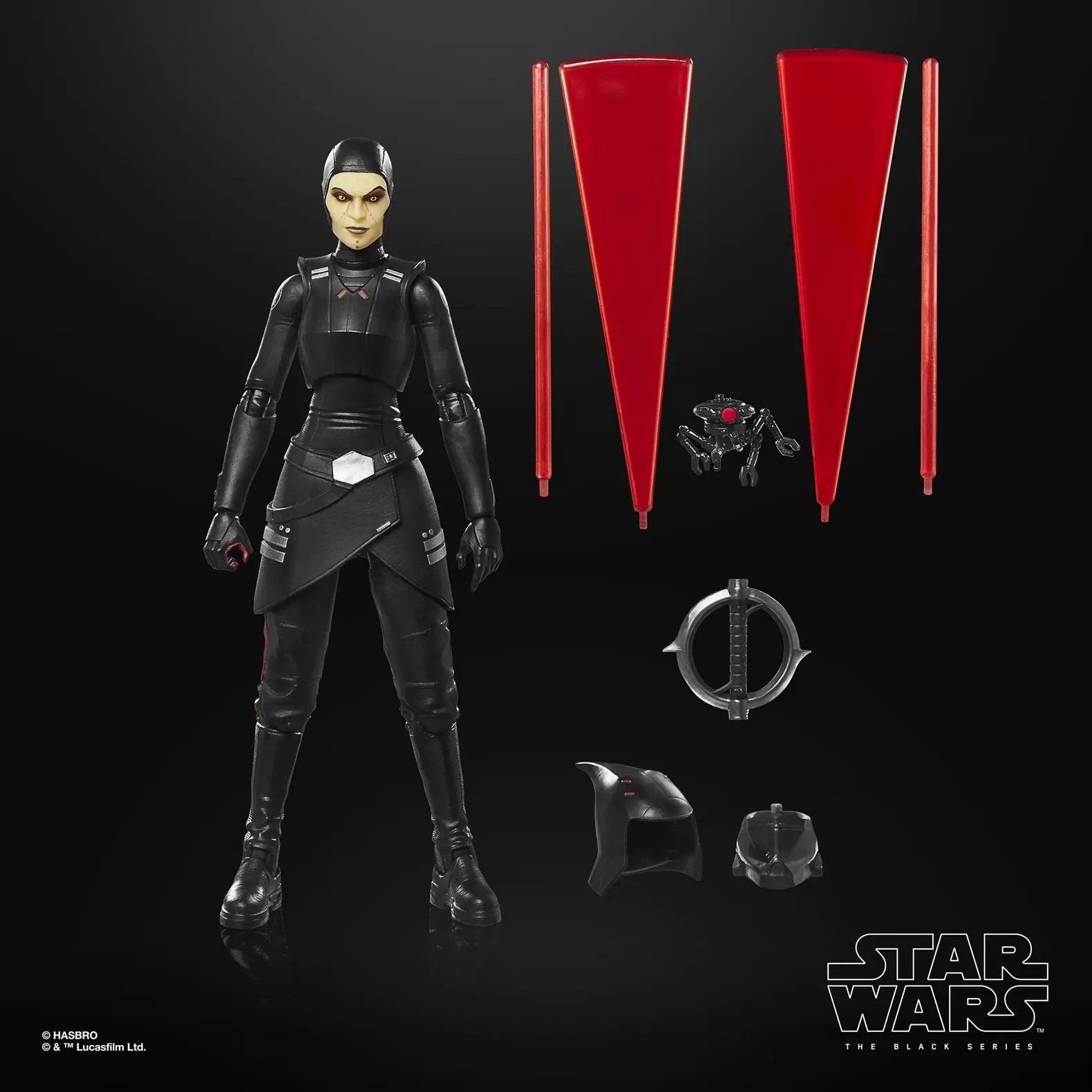 STAR WARS REBELS - Seventh Sister inquisitor -Figure Black Series 15cm