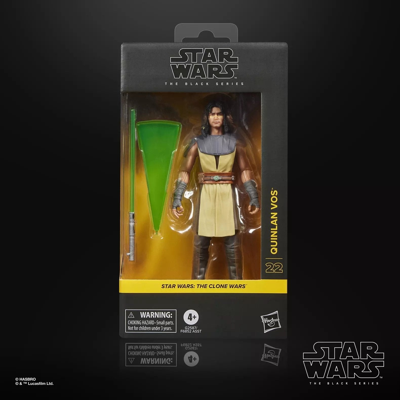 STAR WARS THE CLONE WARS - Quinlan Vos - Figure Black Series 15cm