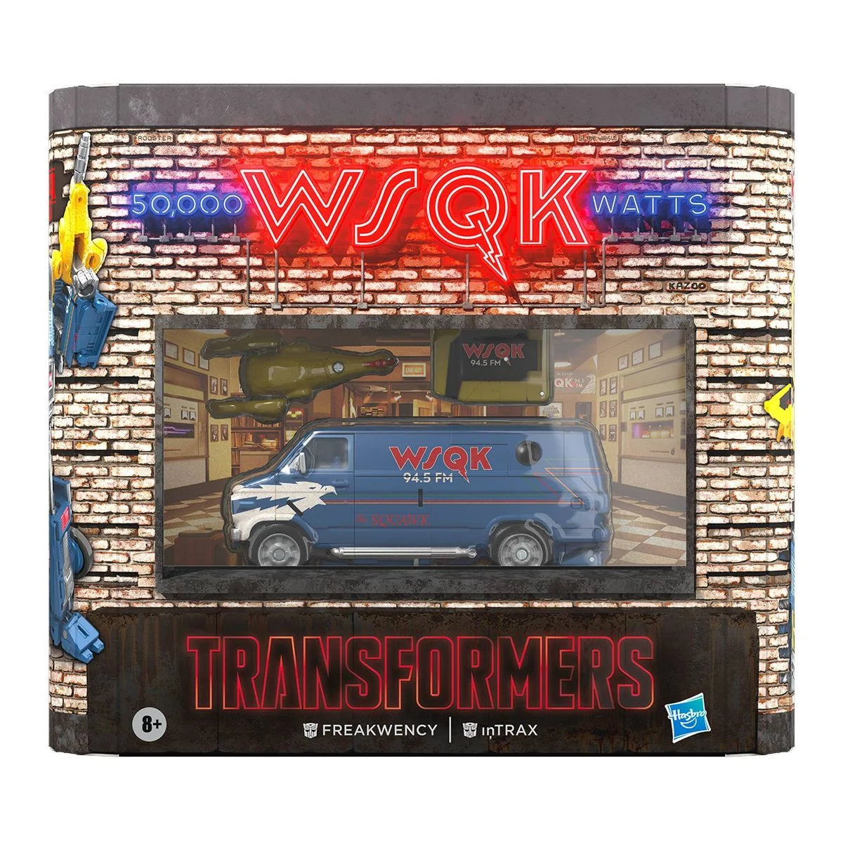TRANSFORMERS X STRANGER THINGS - Freakwency And 8-Track - 15cm