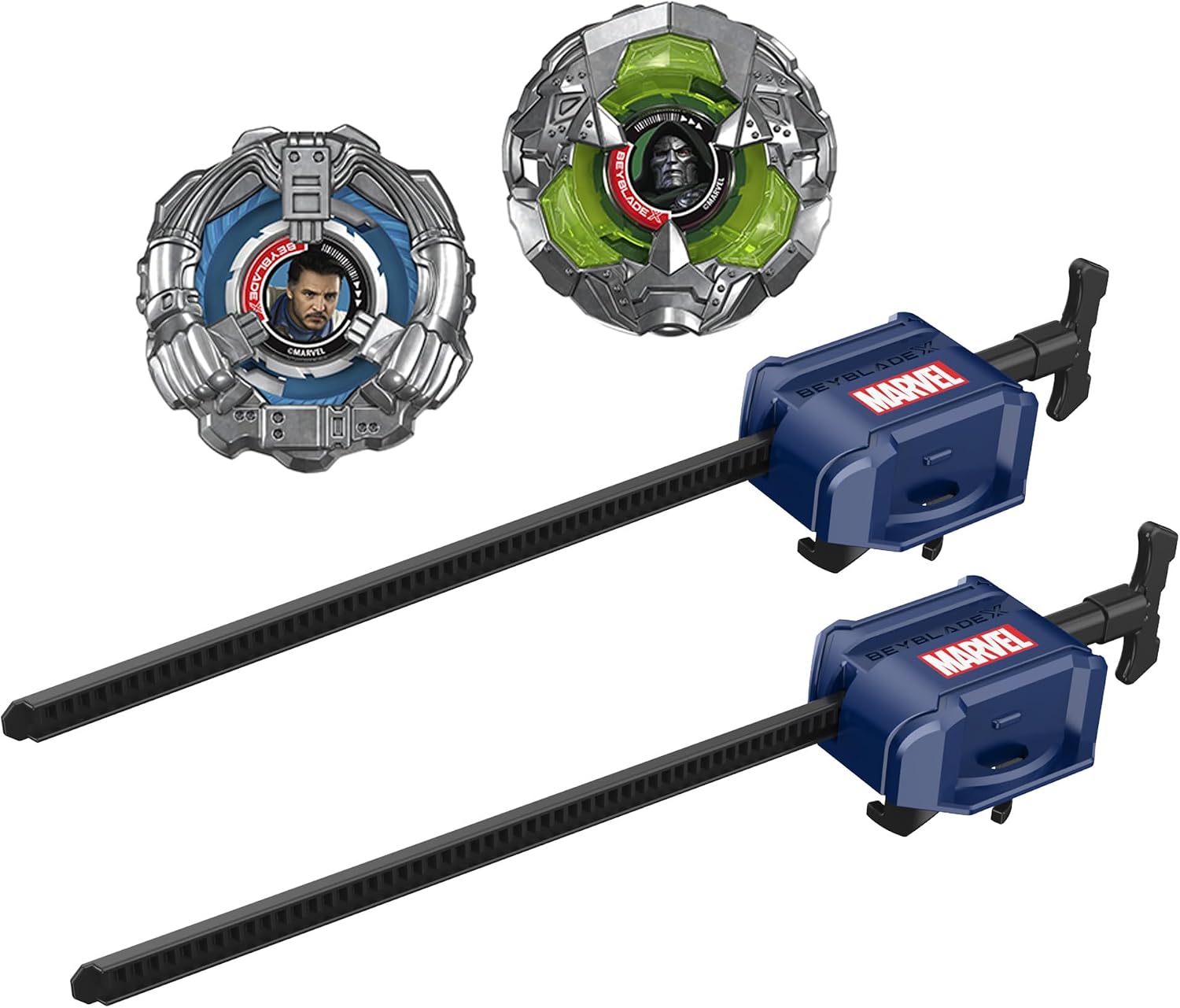 BEYBLADE X - Mister Fantastic 9-65A & Doctor Doom 0-80LO
