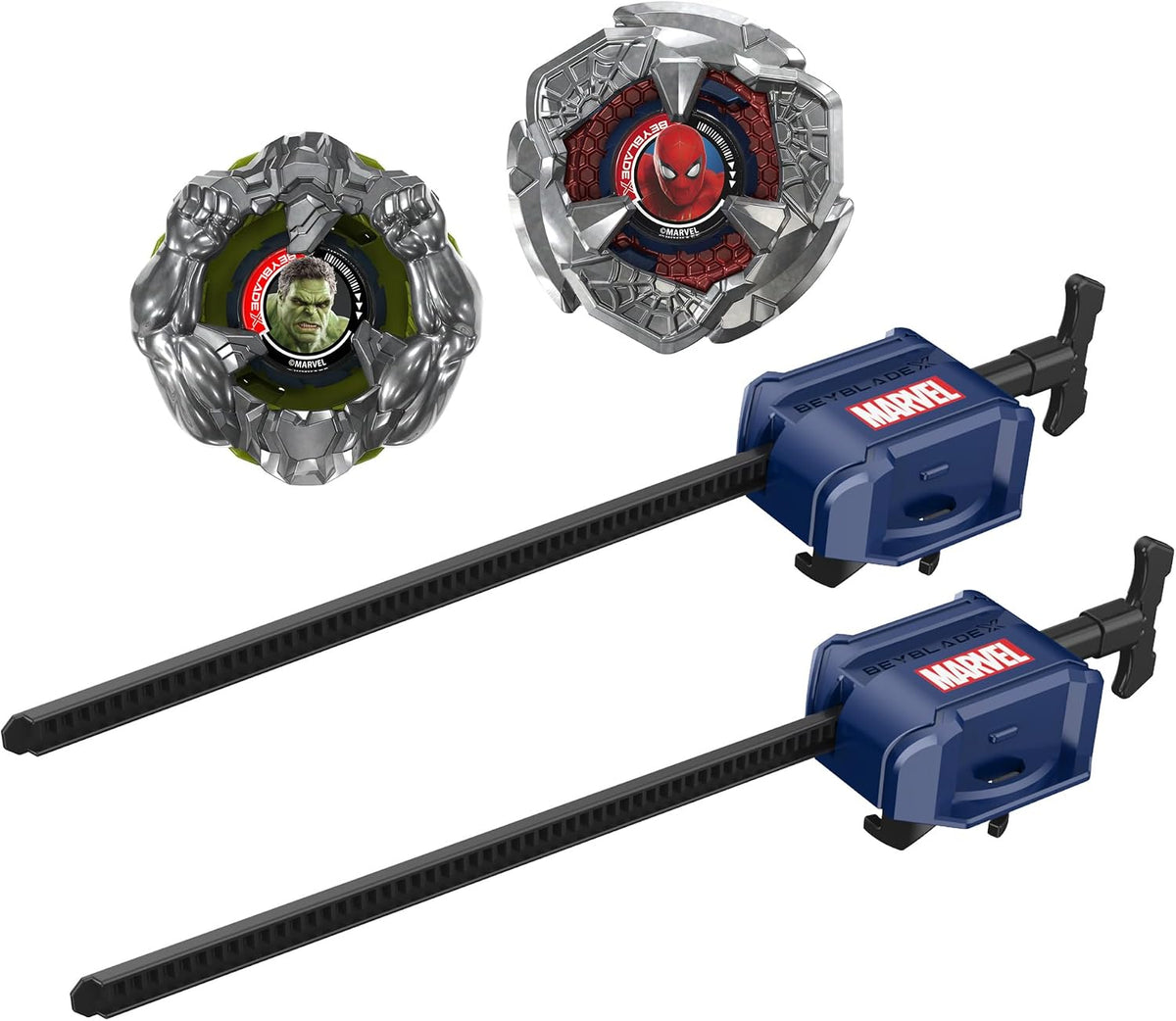 BEYBLADE X - Spider-Man 6-60R & Hulk 3-85N