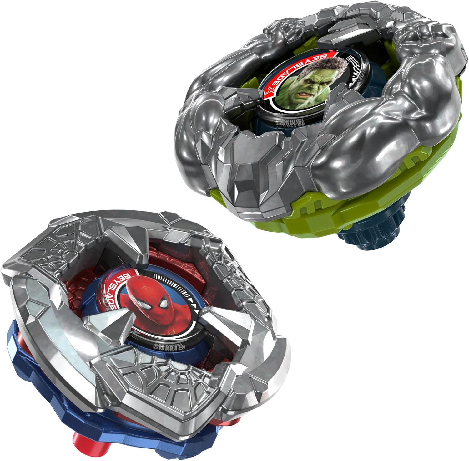 BEYBLADE X - Spider-Man 6-60R & Hulk 3-85N