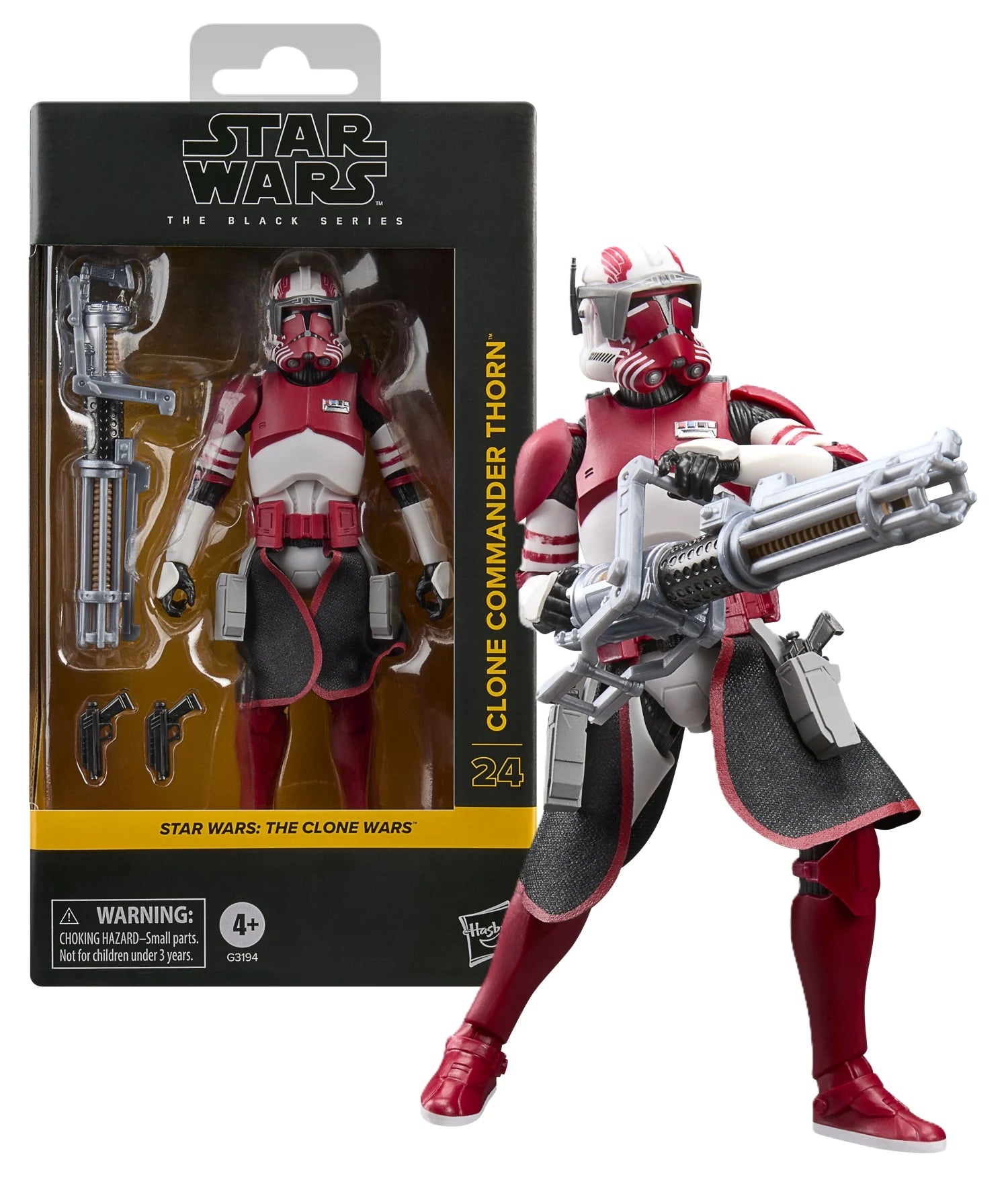 THE CLONE WARS - Clone Commander Thorn - Figure Black Series 15cm