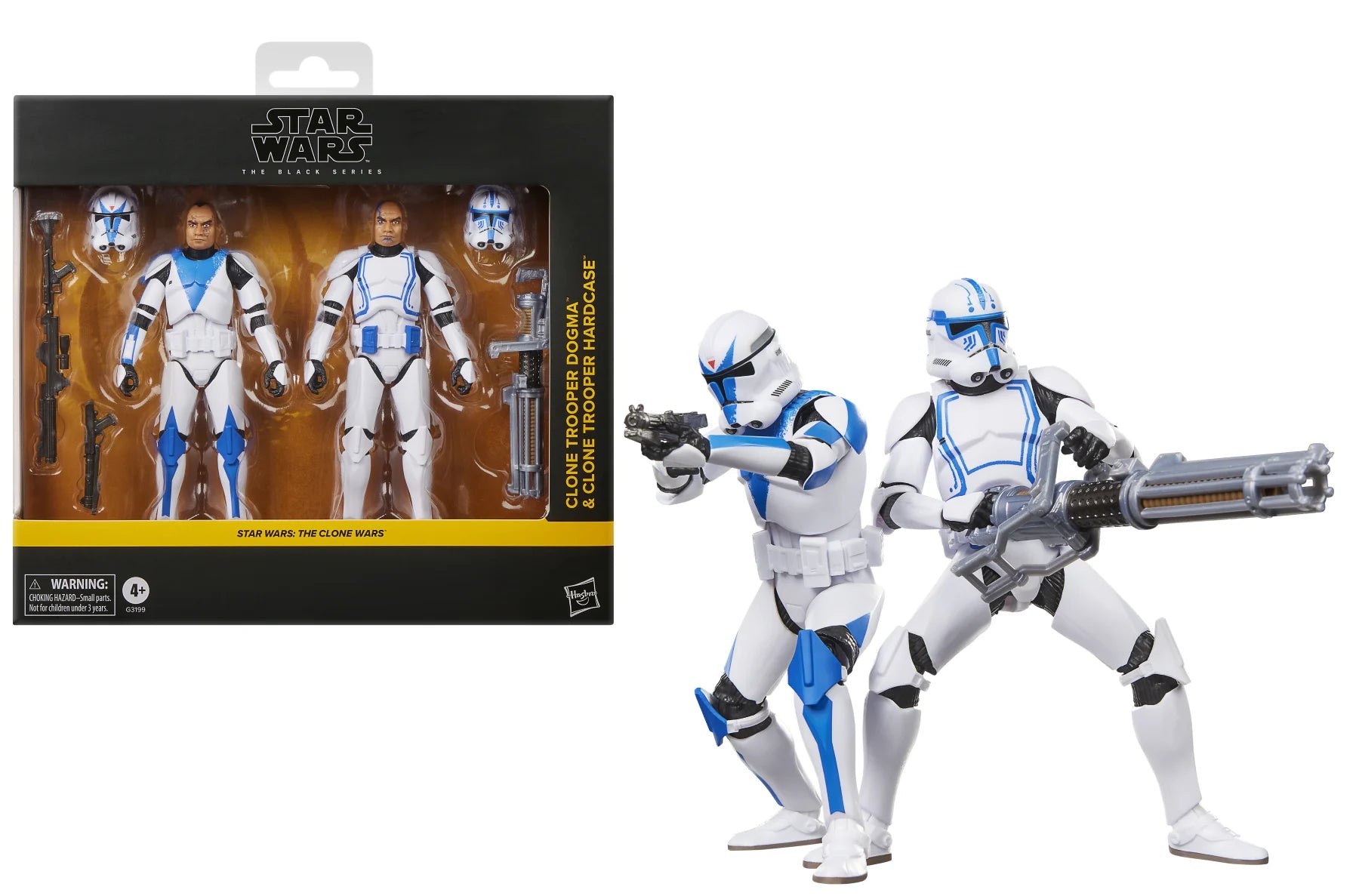 THE CLONE WARS - Dogma & Hardcas - Figure Black Series 15cm