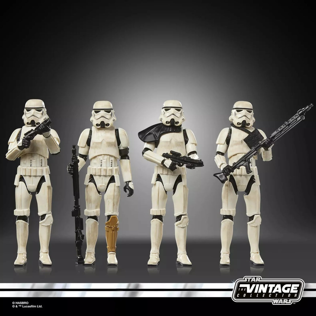 STAR WARS - Remnant Stormtrooper - Multipack 4 Fig. Vintage Coll. 10cm