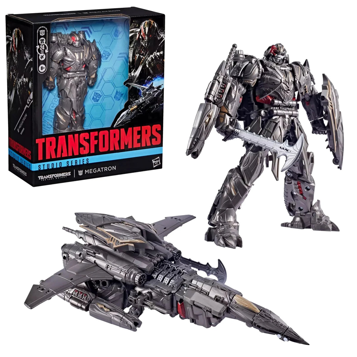 TRANSFORMERS THE LAST KNIGHT - Megatron - Figures Leader Class 18cm