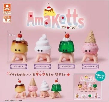 GASHAPON - Amaketts (30 Capsule 54mm)