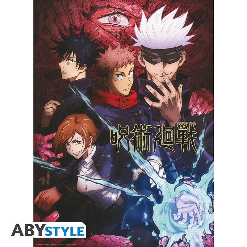 JUJUTSU KAISEN - Group and schools - Set 2 posters '52x38'