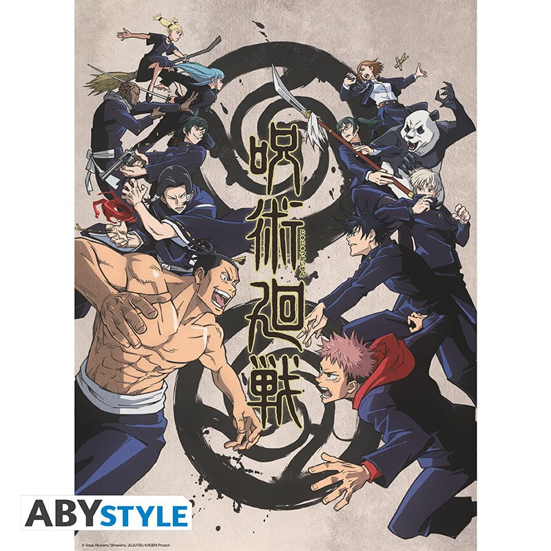 JUJUTSU KAISEN - Group and schools - Set 2 posters '52x38'