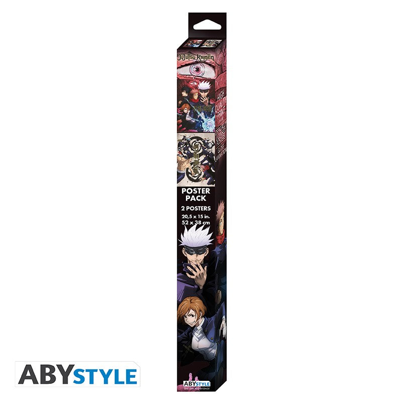 JUJUTSU KAISEN - Group and schools - Set 2 posters '52x38'
