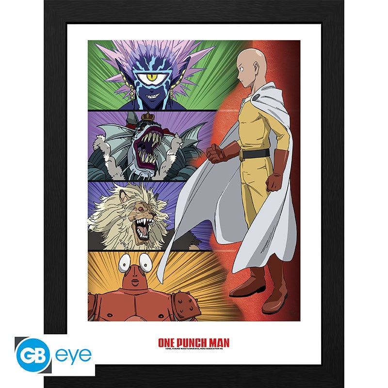 ONE PUNCH MAN - Collector Print 30X40 - Scale of the villains