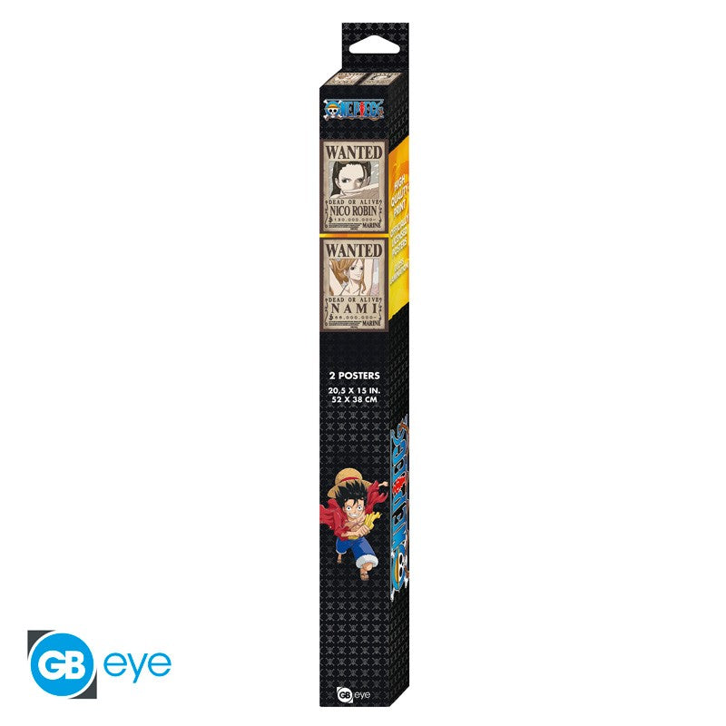 ONE PIECE - Nami & Robin - Set 2 posters '52x38'