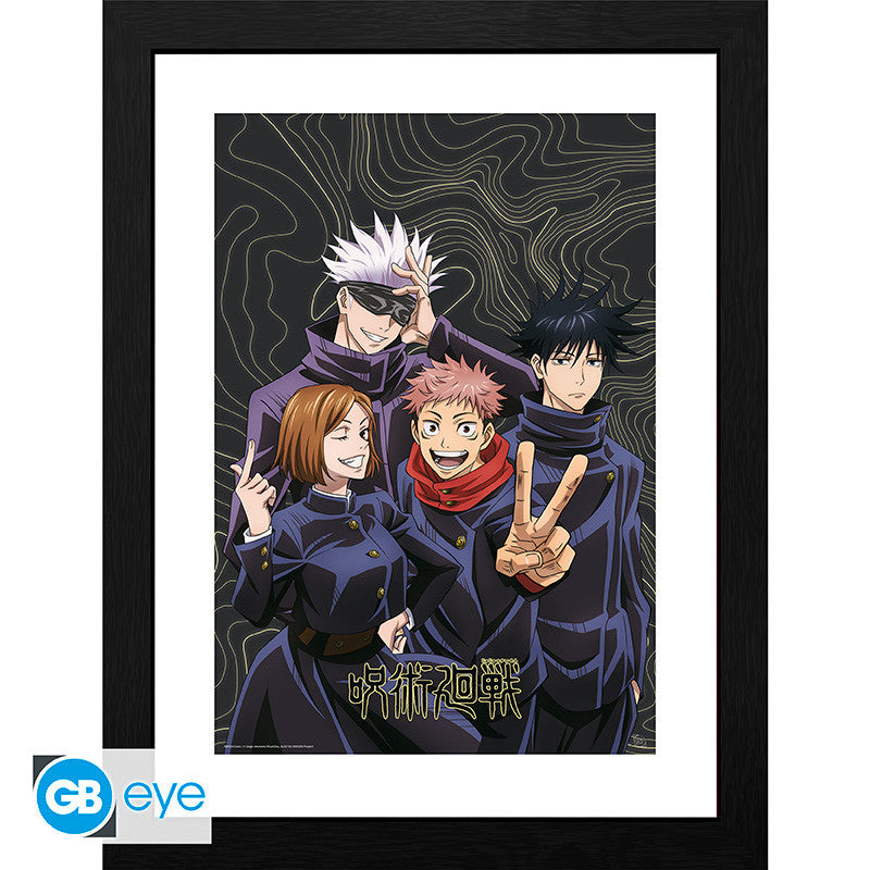 JUJUTSU KAISEN - Collector Print 30X40 - Group photo