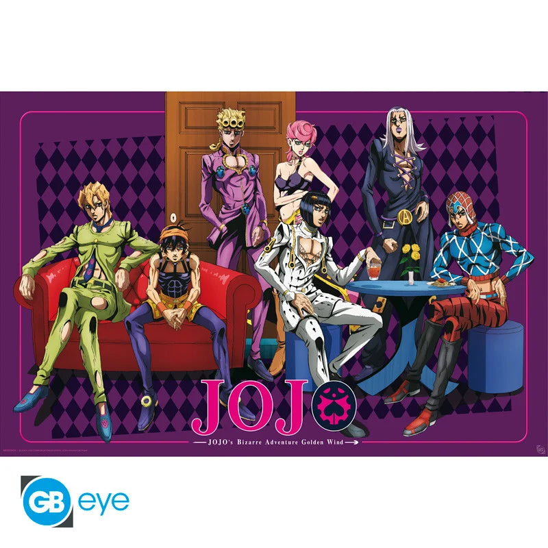 JOJO PART 5 - Golden Wind Team - Poster 91x61cm
