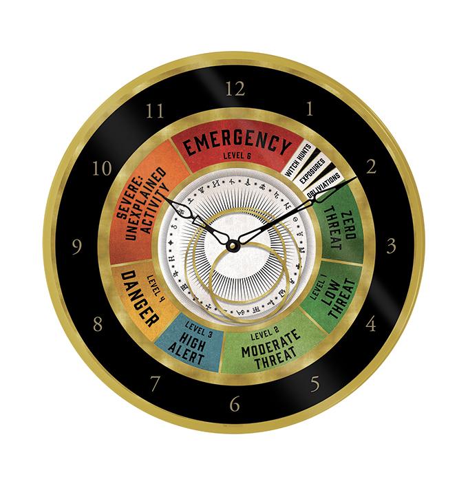 WIZARDING WORLD - Emergency - Plastic Clock 25cm Diameter