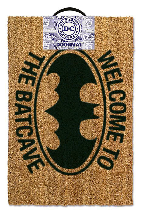 DC COMICS - Door Mat 40X60 - Welcome to the Batcave