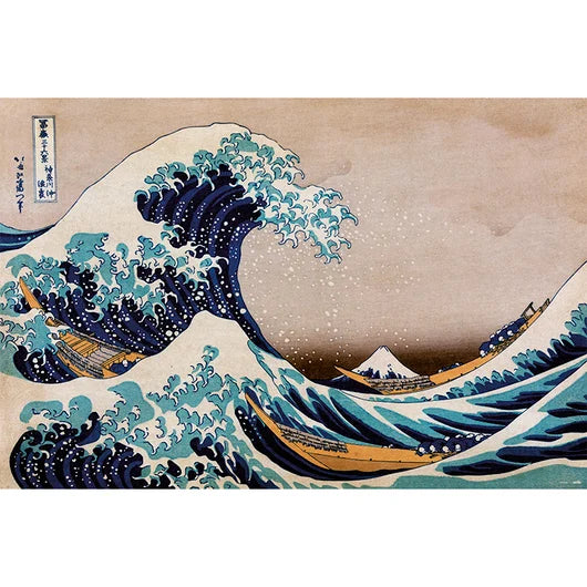 HOKUSAI - The Great Wave - Poster 61 x 91cm