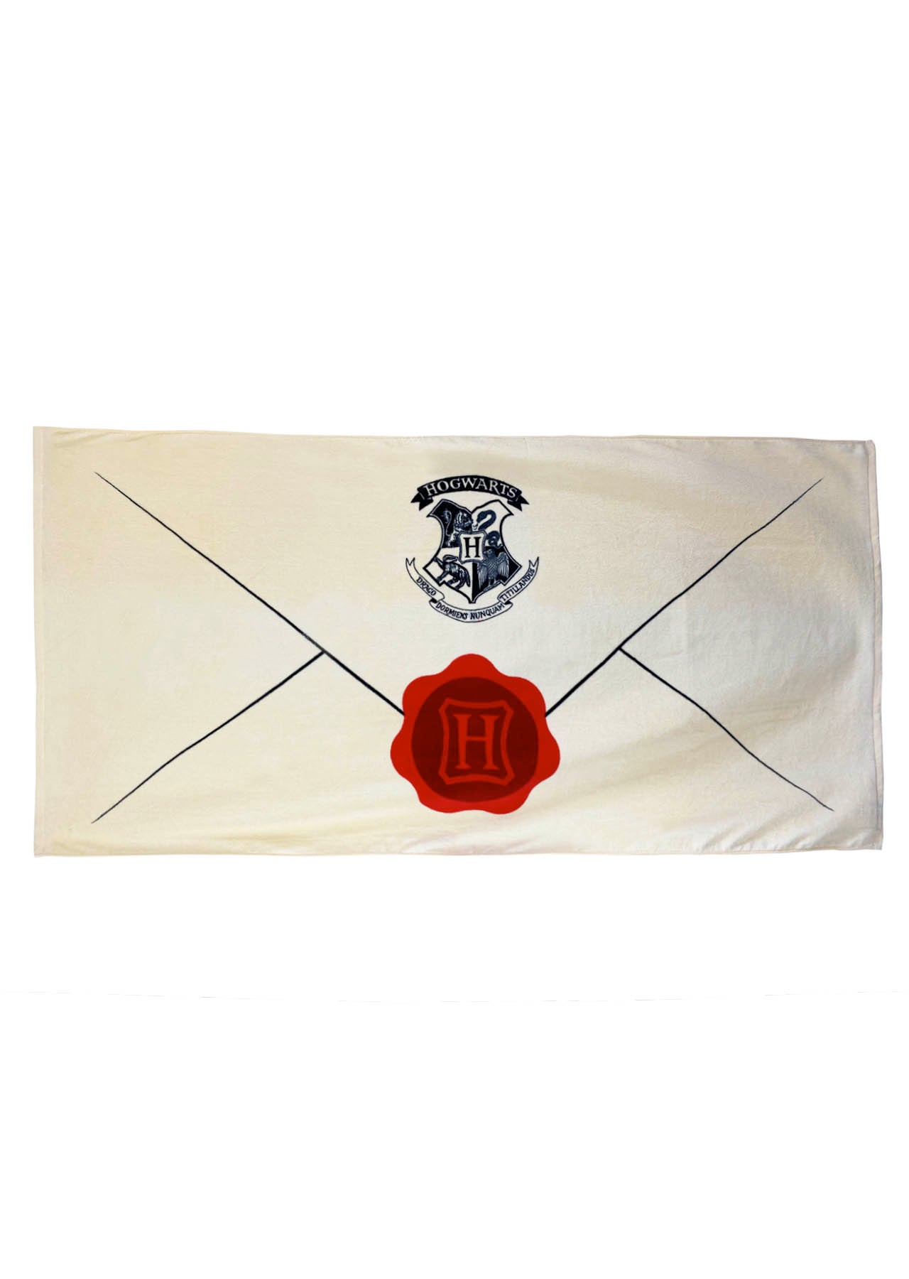 HARRY POTTER - Lettre d'acceptation - Serviette de bain 75x150cm