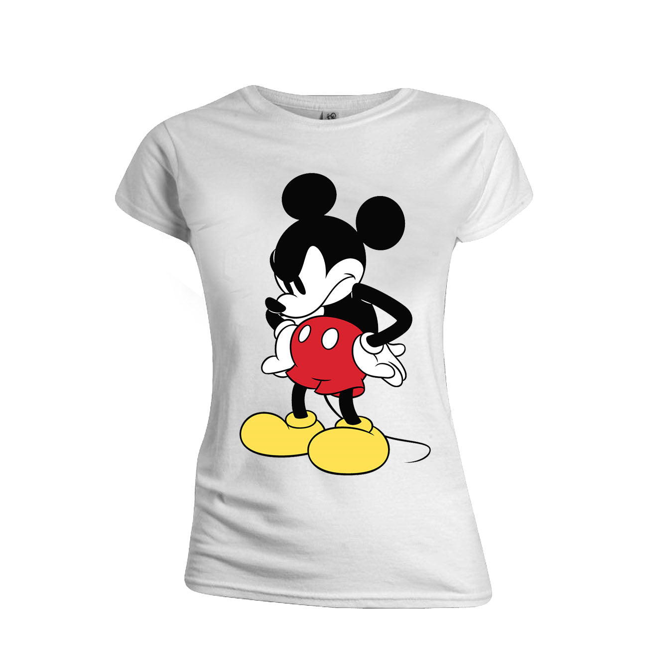 DISNEY - T-Shirt - Mickey Mouse Mad Face - GIRL (S)