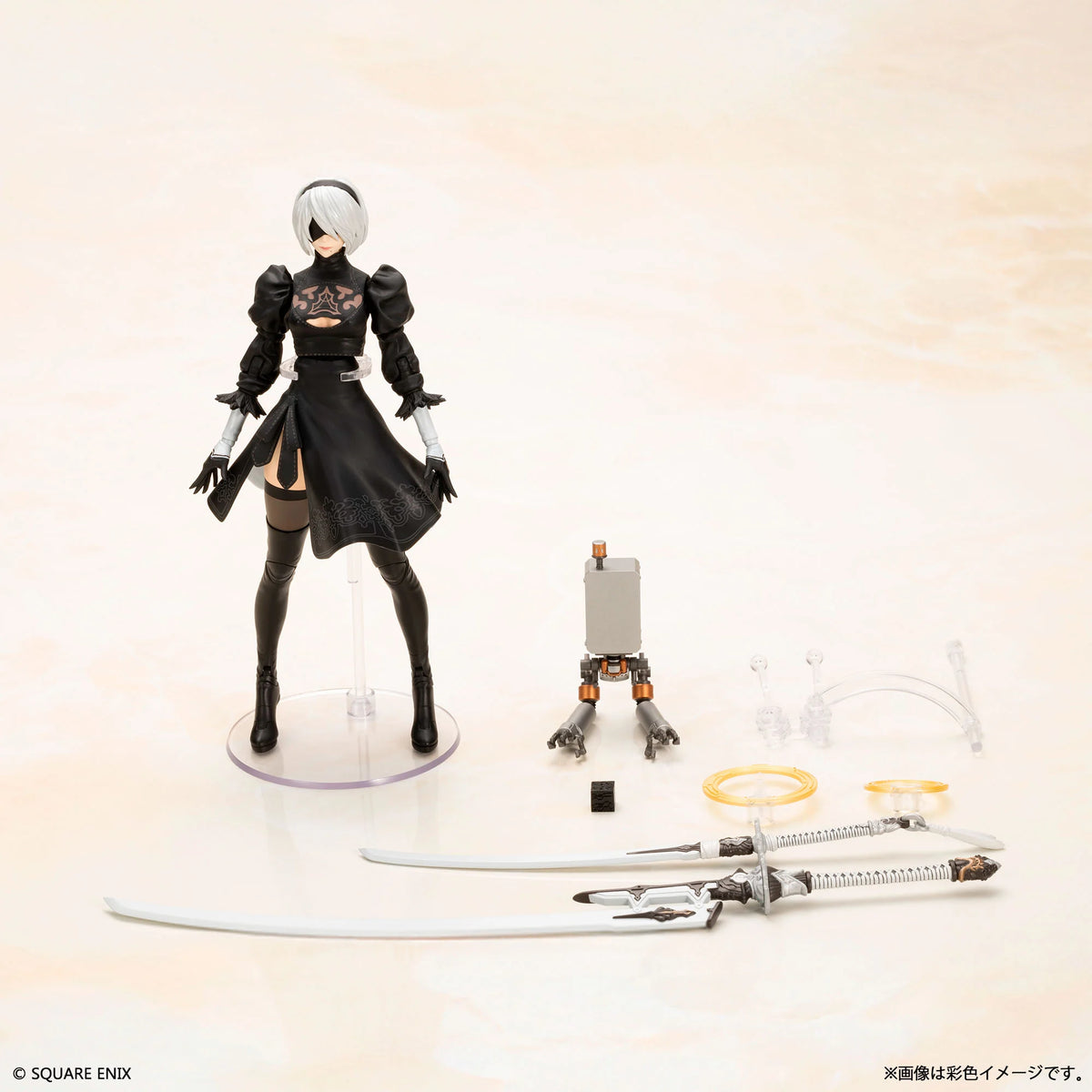 NIER AUTOMATA - 2B - Plastic Model Kit 15cm