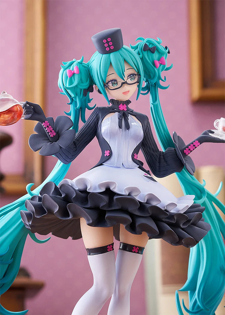 HATSUNE MIKU - Miku Glasses x Cafe - Pop Up Parade 18cm
