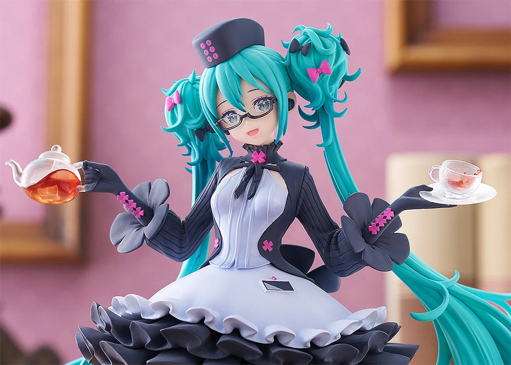 HATSUNE MIKU - Miku Glasses x Cafe - Pop Up Parade 18cm